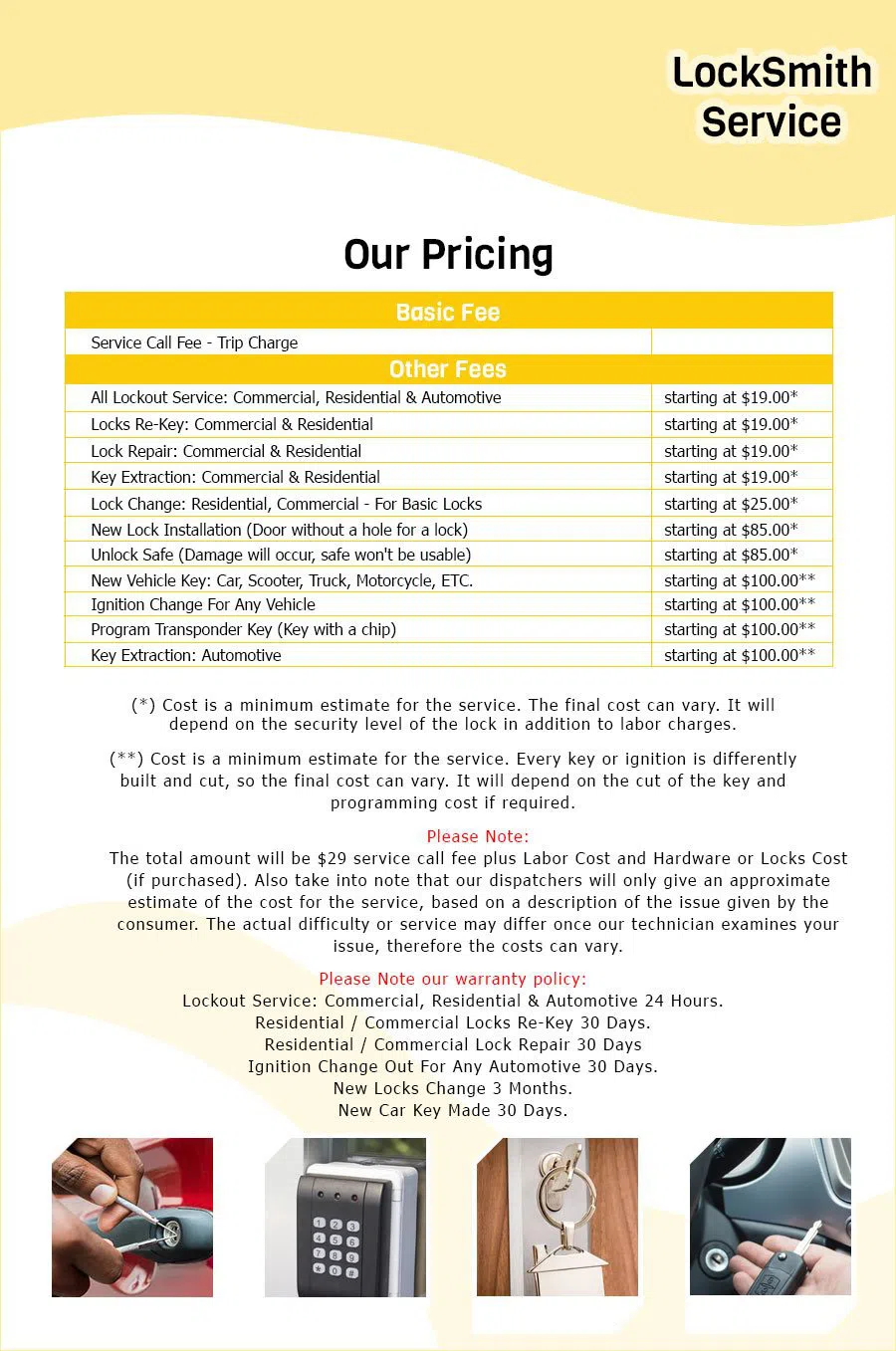 Security Locksmith Services Surprise, AZ 623-745-3615